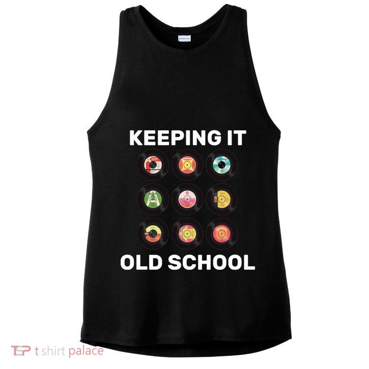 Keeping It Old School Ladies PosiCharge Tri-Blend Wicking Tank