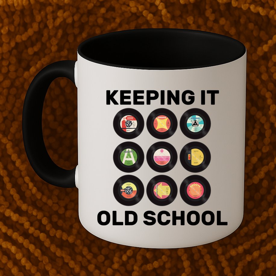 Keeping It Old School Mug