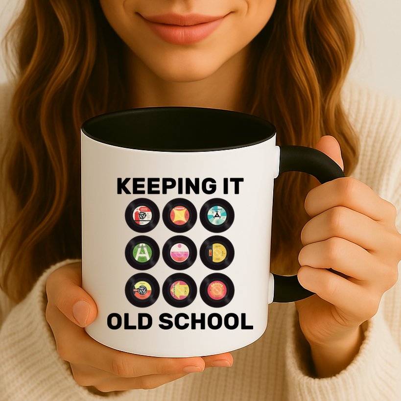 Keeping It Old School Mug