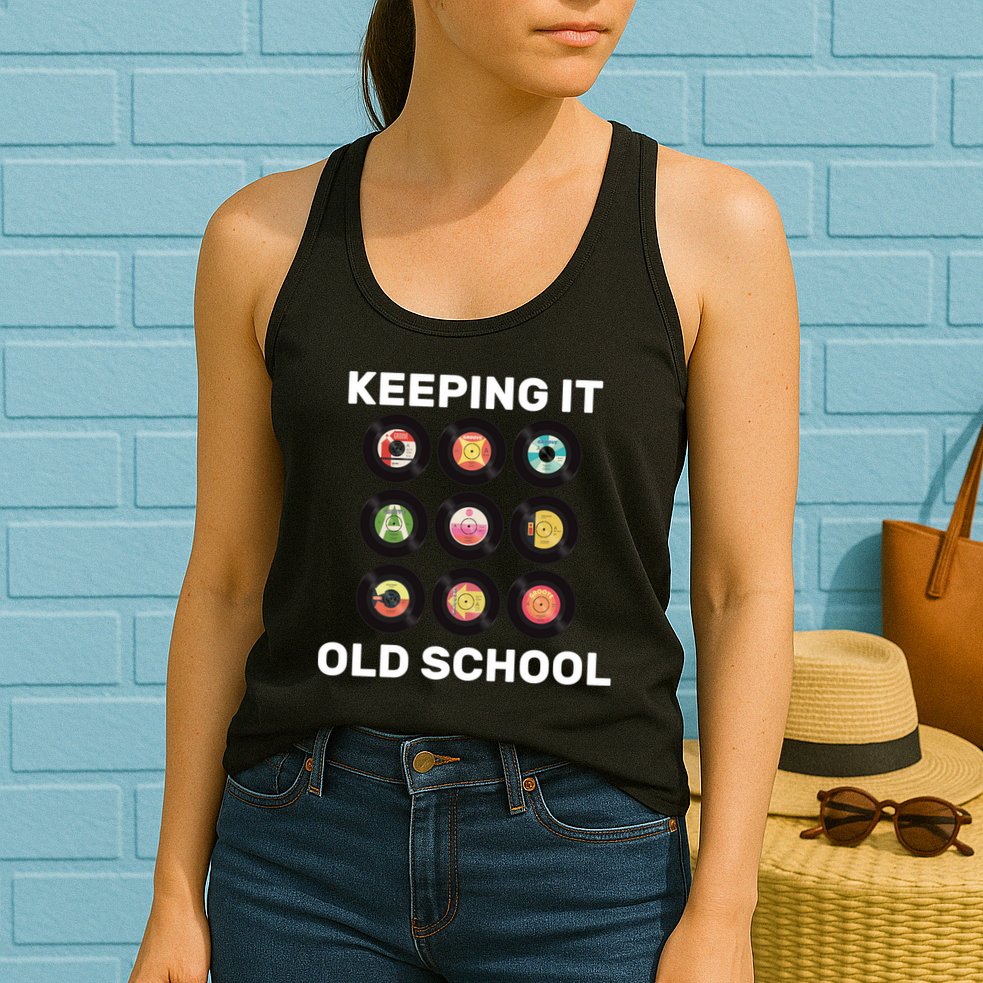 Keeping It Old School Womens Tank Top