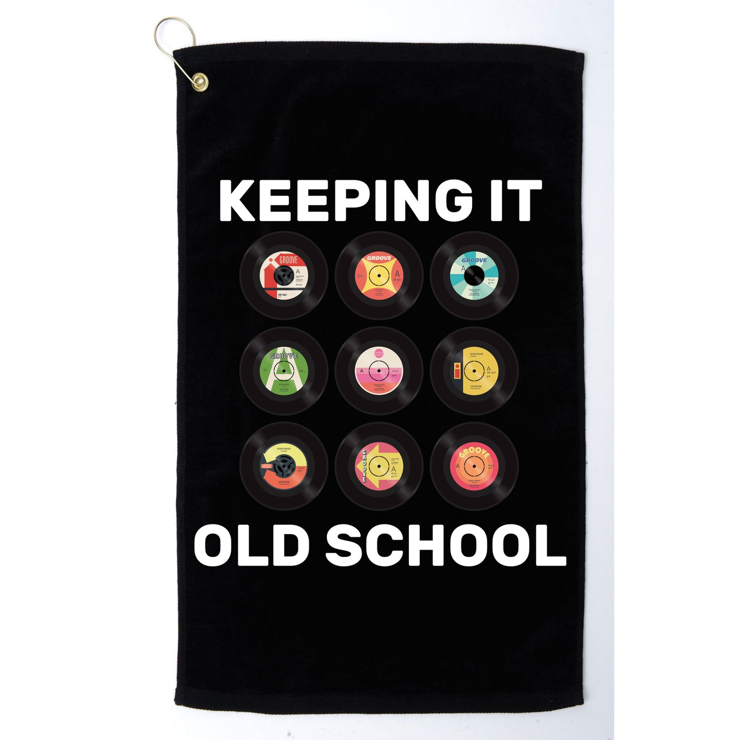 Keeping It Old School Golf Towel