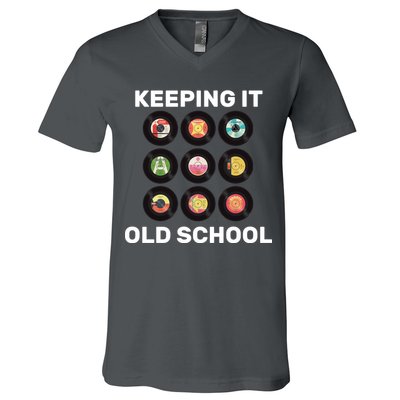 Keeping It Old School V-Neck T-Shirt