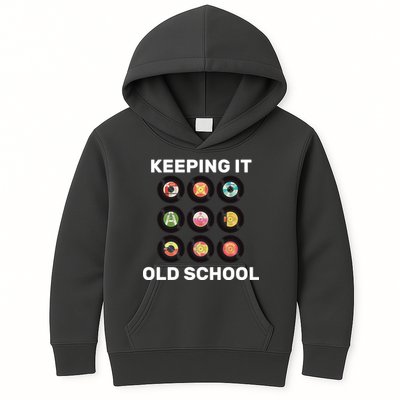 Keeping It Old School Kids Hoodie