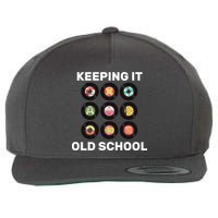 Keeping It Old School Wool Snapback Cap