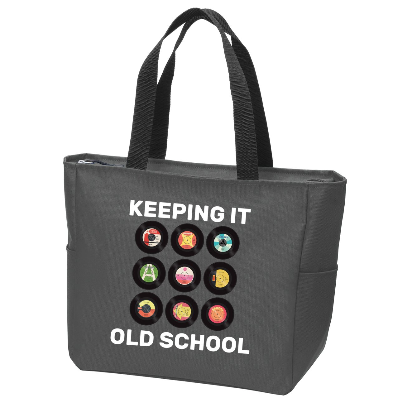 Keeping It Old School Zip Tote Bag