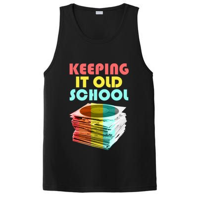 Keeping It Old School Vintage Records PosiCharge Competitor Tank