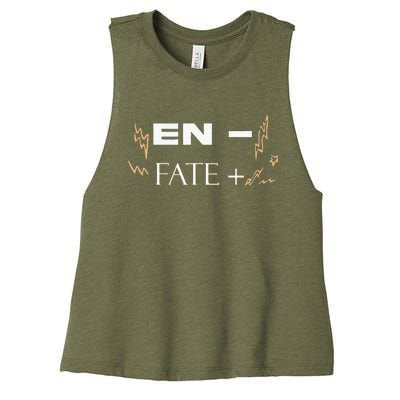 Kpop Enhypen Fate Plus Women's Racerback Cropped Tank