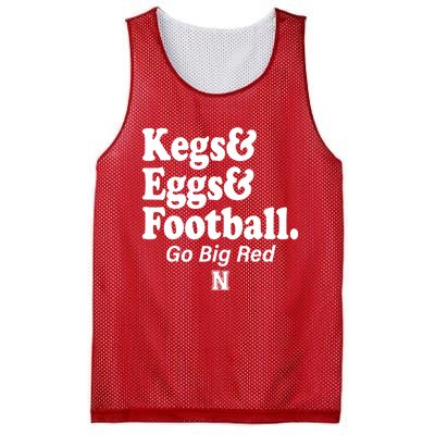 Kegs Eggs & Football Funny Red Mesh Reversible Basketball Jersey Tank