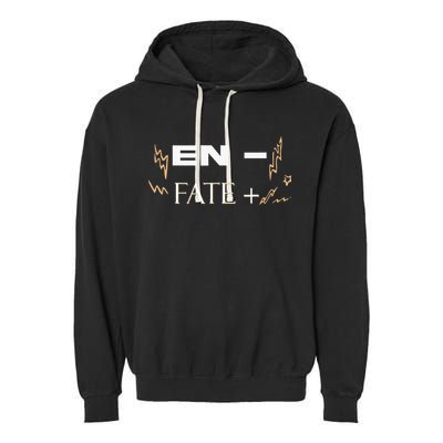Kpop Enhypen Fate Plus Garment-Dyed Fleece Hoodie