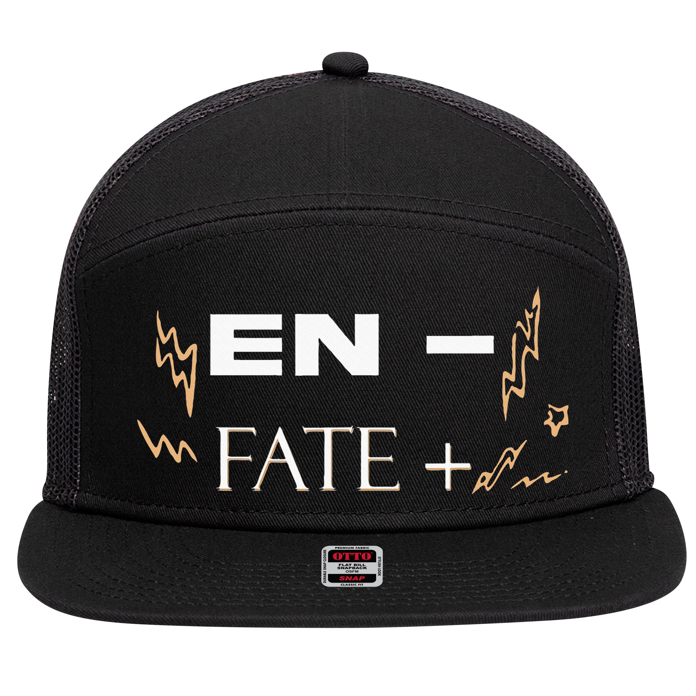 Kpop Enhypen Fate Plus 7 Panel Mesh Trucker Snapback Hat