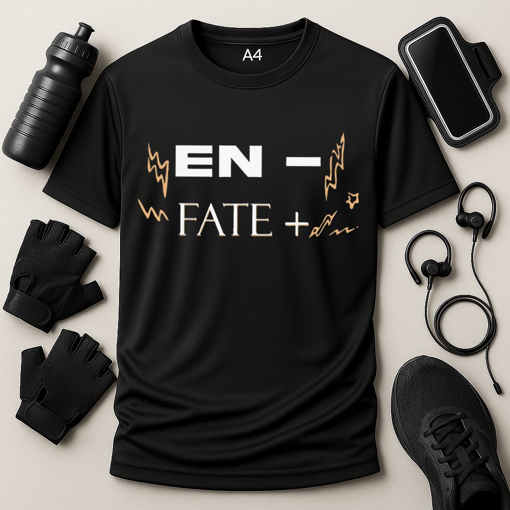 Kpop Enhypen Fate Plus Cooling Performance Crew T-Shirt