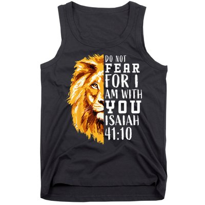 Kids Easter Gifts Christian Bible Verse Lion Of Judah Tank Top
