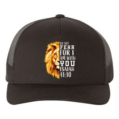 Kids Easter Gifts Christian Bible Verse Lion Of Judah Yupoong Adult 5-Panel Trucker Hat