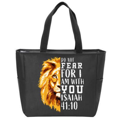 Kids Easter Gifts Christian Bible Verse Lion Of Judah Zip Tote Bag