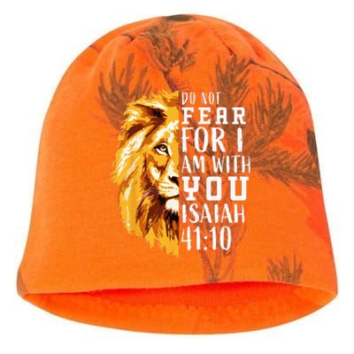 Kids Easter Gifts Christian Bible Verse Lion Of Judah Kati - Camo Knit Beanie