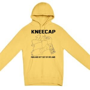 Kneecap England Get Out Of Ireland Premium Pullover Hoodie