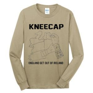 Kneecap England Get Out Of Ireland Tall Long Sleeve T-Shirt