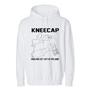 Kneecap England Get Out Of Ireland Garment-Dyed Fleece Hoodie