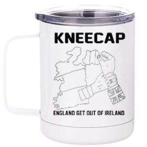 Kneecap England Get Out Of Ireland 12 oz Stainless Steel Tumbler Cup