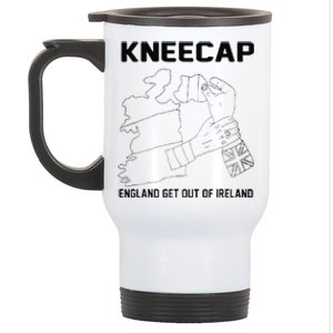 Kneecap England Get Out Of Ireland Stainless Steel Travel Mug