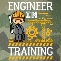 Kids Engineer In Training Future Engineer Boy Legacy Tie Dye Trucker Hat