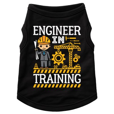 Kids Engineer In Training Future Engineer Boy Doggie Tank