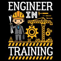 Kids Engineer In Training Future Engineer Boy Flexfit Unipanel Trucker Cap