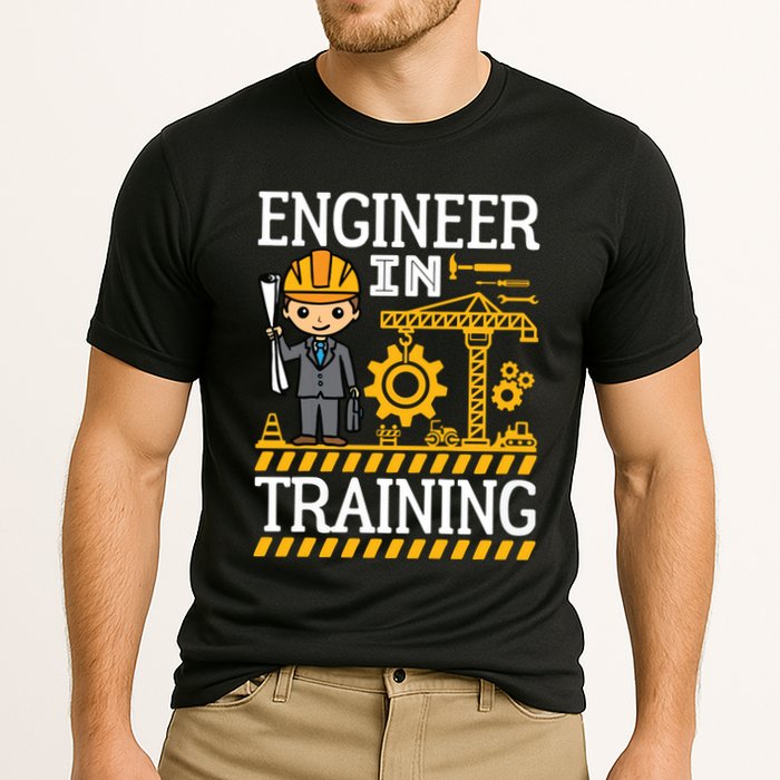 Kids Engineer In Training Future Engineer Boy Performance Shirt