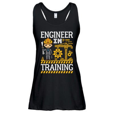 Kids Engineer In Training Future Engineer Boy Ladies Essential Flowy Tank