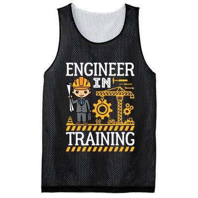 Kids Engineer In Training Future Engineer Boy Mesh Reversible Basketball Jersey Tank
