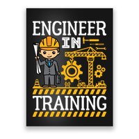 Kids Engineer In Training Future Engineer Boy Poster