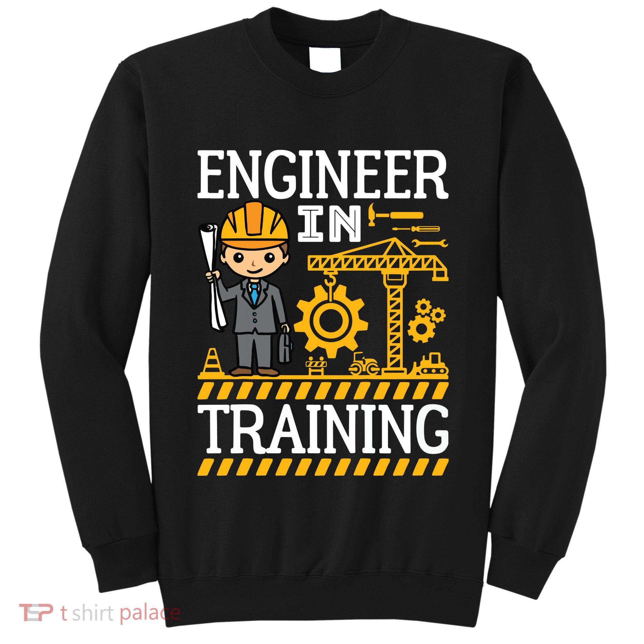 Kids Engineer In Training Future Engineer Boy Tall Sweatshirt
