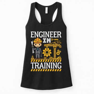 Kids Engineer In Training Future Engineer Boy Womens Tank Top