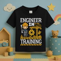 Kids Engineer In Training Future Engineer Boy Toddler T-Shirt