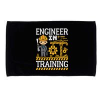 Kids Engineer In Training Future Engineer Boy Microfiber Hand Towel