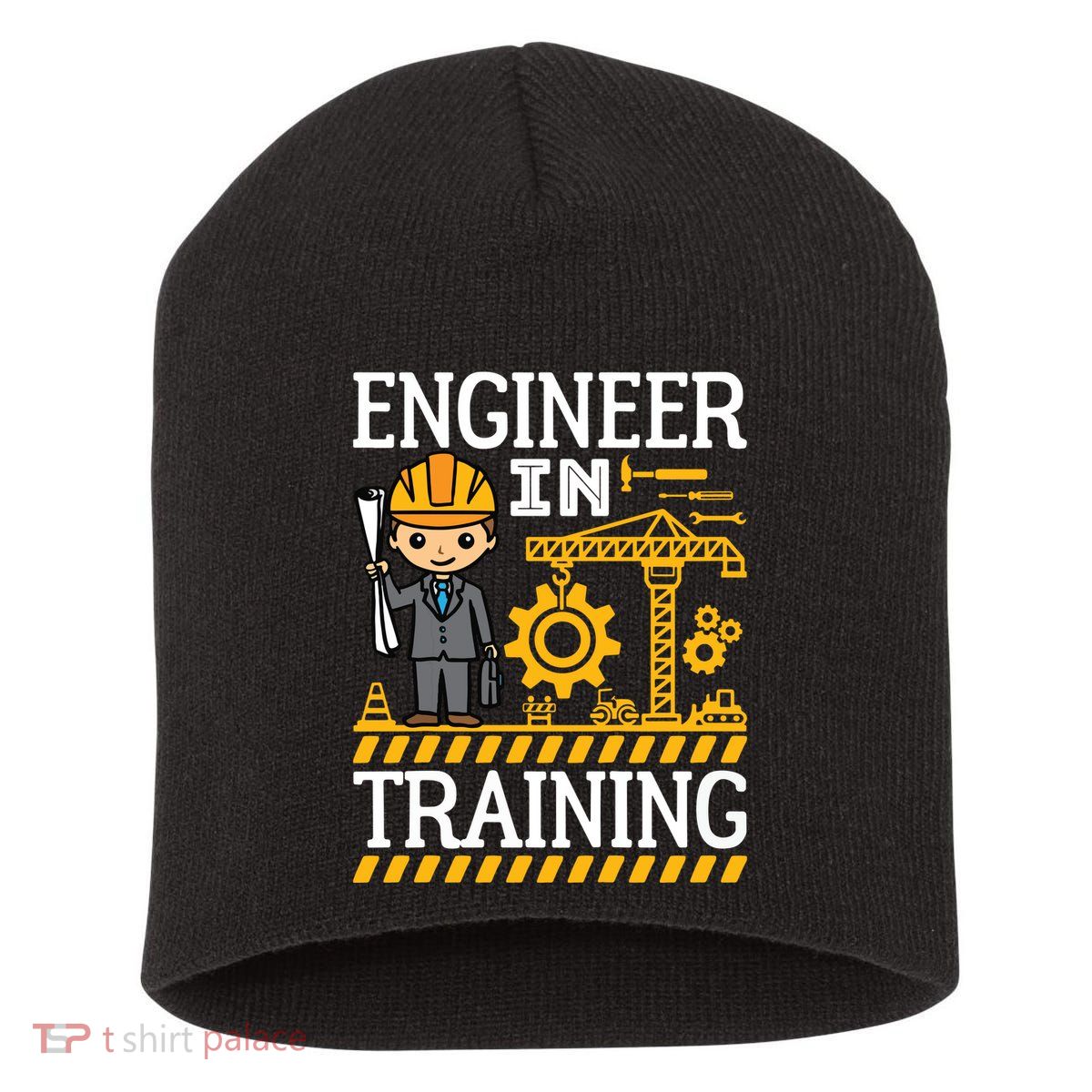 Kids Engineer In Training Future Engineer Boy Short Acrylic Beanie