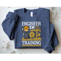 Kids Engineer In Training Future Engineer Boy Sweatshirt