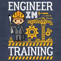 Kids Engineer In Training Future Engineer Boy Vector Backpack