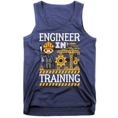 Kids Engineer In Training Future Engineer Boy Tank Top