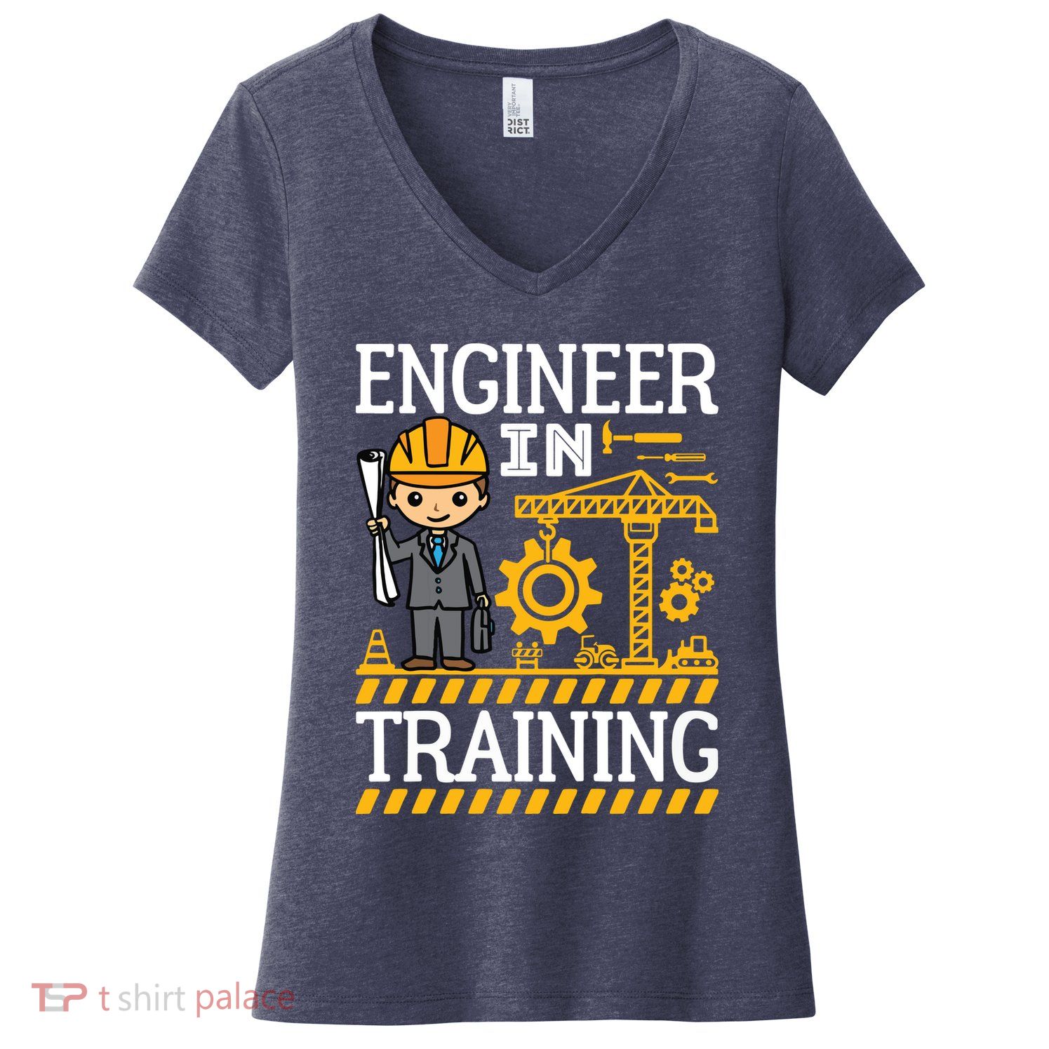 Kids Engineer In Training Future Engineer Boy Women's V-Neck T-Shirt