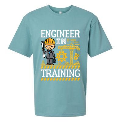 Kids Engineer In Training Future Engineer Boy Sueded Cloud Jersey T-Shirt