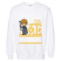 Kids Engineer In Training Future Engineer Boy Garment-Dyed Sweatshirt