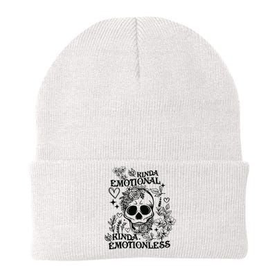 Kinda Emotional Kinda Emotionless Knit Cap Winter Beanie