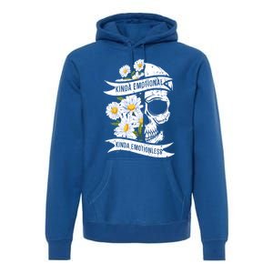 Kinda Emotional Kinda Emotionless Tal Health Meaningful Gift Premium Hoodie