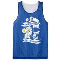 Kinda Emotional Kinda Emotionless Tal Health Meaningful Gift Mesh Reversible Basketball Jersey Tank