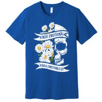 Kinda Emotional Kinda Emotionless Tal Health Meaningful Gift Premium T-Shirt