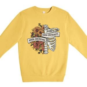 Kinda Emotional Kinda Emotionless Premium Crewneck Sweatshirt