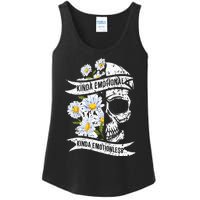 Kinda Emotional Kinda Emotionless Mental Health Ladies Essential Tank