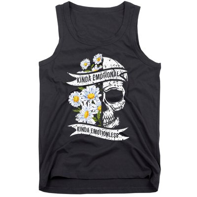 Kinda Emotional Kinda Emotionless Mental Health Tank Top