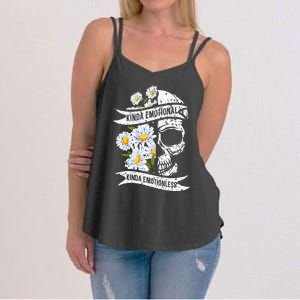 Kinda Emotional Kinda Emotionless Mental Health Women's Strappy Tank